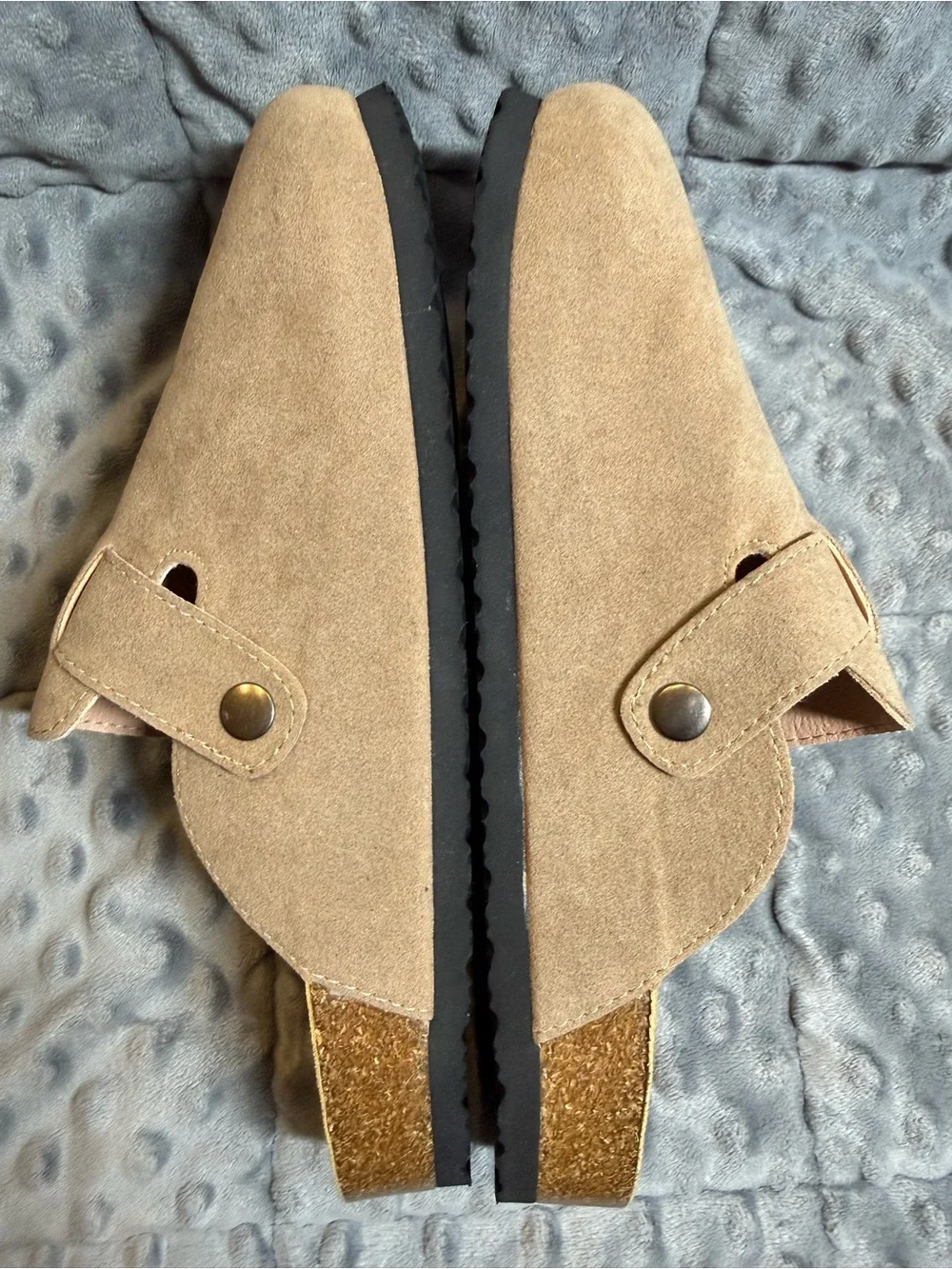 Amazon taupe suede